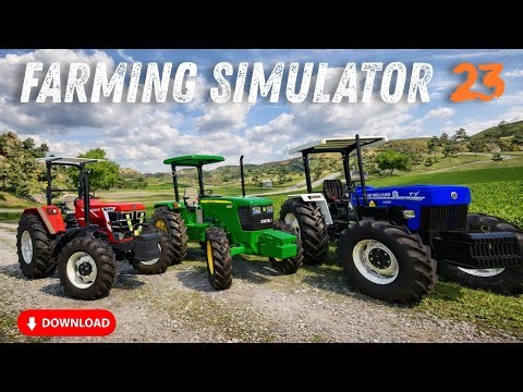 Farming Simulator 23 Gameplay | Realistic Tractor Mods & Farming #fs23mods #fs23 #fs22 #gaming