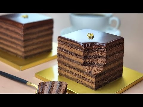 No Flour / Cup Measure / Moist Chocolate Cake Without Flour Recipe / Coffee syrup / Gluten Free