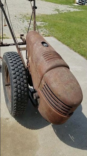 1946 David Bradley walk behind tractor.