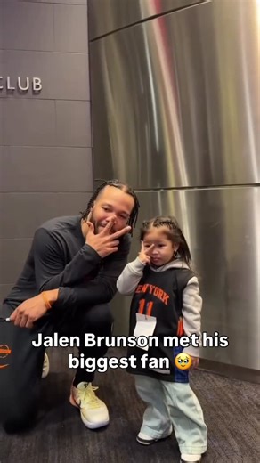 NBA on ESPN on Instagram: "That’s too wholesome 🥲 (via @nyknicks)"