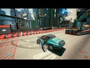 PS4 Base Open World Gameplay Cyberpunk 2077 (PlayStation 4)