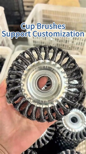 Cup Brush: Everything you need to know for tool brushes. #industrialbrush #manufacturing #polishing