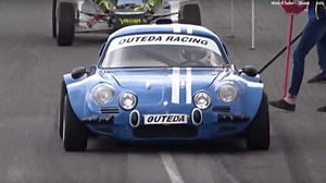 Así suena un Alpine A110, con el motor de una Kawasaki Ninja ZX-12R