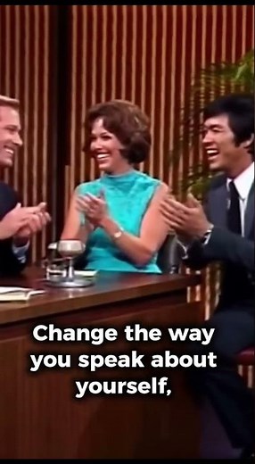 Change Your Words Change Your Reality Bruce Lee #motivation