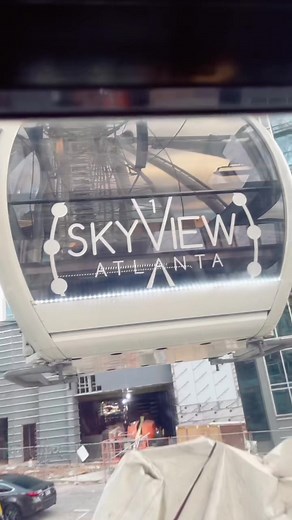 Skyview downtown Atlanta #atl #fyp #atlantageorgia #placestovisit #thingstodo #skyviewatlanta #atl #exploremore #atlfestivals #thingstodoinatlanta