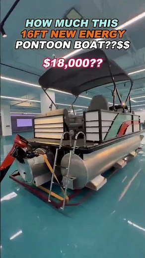 Silent Luxury on the Water | Electric Pontoon Boat Experience #boat