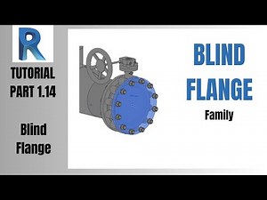How to Create a Blind Flange Family in Autodesk Revit | Step-by-Step Tutorial