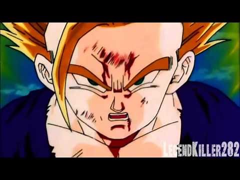 DBZ Uncut Gohan Goes SSJ2 Against Super Perfect Cell