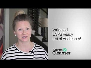 Address Cleansing Software - Validate Addresses in Excel