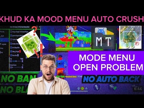 📌⚡KHUD KA MOOD MENU AUTO CRASH PROBLEM 🥴 AUTOBACK PROBLEM ❓ AUTO CRASH PROBLEM 😔 FF MODE MENU 😈#raj⚡