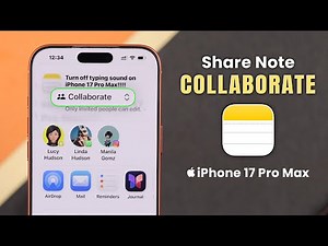 How to Share a Note on iPhone to Collaborate! [Updated]