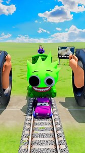 Horror Sprunki Trains & Funny Trains VS Legs BOLLARD - Crush Splash in BeamNG.drive | N-Gaming