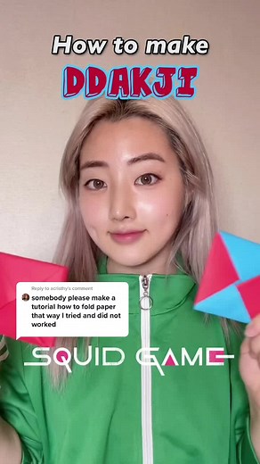 How to Make Ddakji from Squid Game: Step-by-Step Tutorial