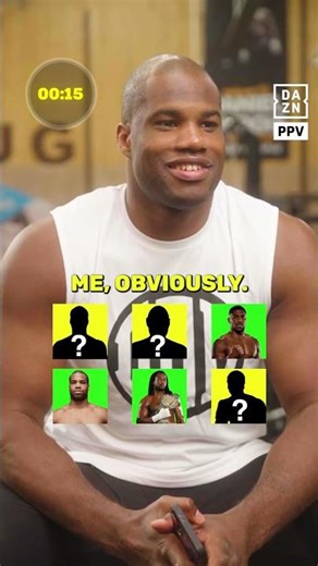 Daniel Dubois was given 30 seconds to name as many British heavyweight champions as possible 🍿🎟️