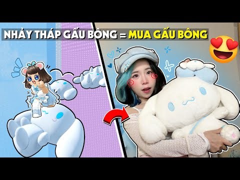 Simmy Jumps to the Teddy Bear Tower = Buy a Teddy Bear (SUPER CUTE)