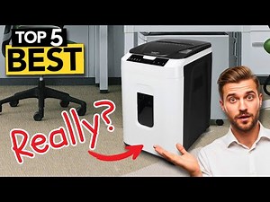 Don't Buy the Wrong Paper Shredder! Top 5 Picks Revealed