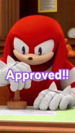 Meme Approved! #knuckles #sonicboom #meme