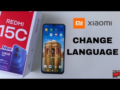 Redmi 15C: How To Change System Language.