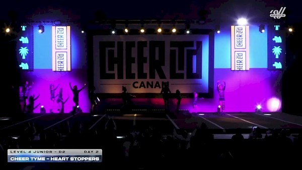 Cheer Tyme - Heart Stoppers [2026 L4 Junior - D2 Day 2] 2026 CANAM Grand Nationals