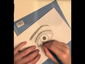 Auge mit Bleistift zeichnen - Tutorial Teil 2