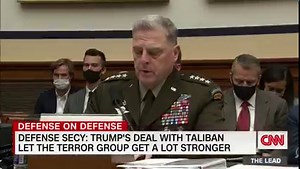 Secretary of Defense Lloyd Austin, Chairman of the Joint Chiefs of Staff Gen. Mark Milley and head of US Central Command Gen. Frank McKenzie were grilled on the House Armed Services Committee about the decisions they made before, during and after the evacuation effort in Kabul. CNN's Alex Marquardt reports. | CNN