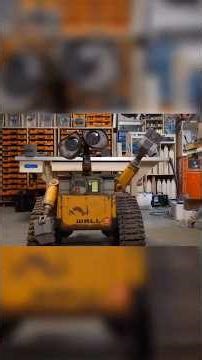 He made Wall-E in real life! #science #fyp #art