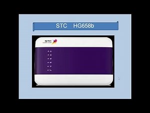 اعدادات الانترنت-يمن نت مودم STC HG658b