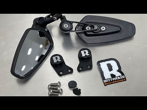 2021 KTM 890 ADVENTURE R BUILD: ROTTWEILER PERFORMANCE QUICK-FLIP ARROW MIRRORS