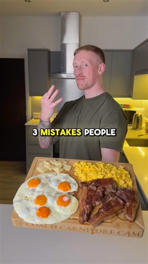 3 mistakes people make when starting Carnivore 🥩✅
