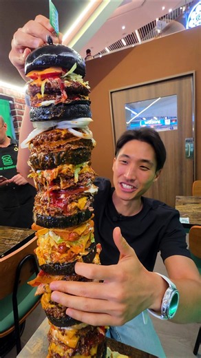 6KG TALLEST BURGER CHALLENGE! SMASHED IN 35MINS! #foodchallenge