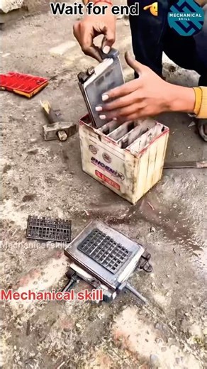 battery restoration factory process, battery restoration #skills #shorts