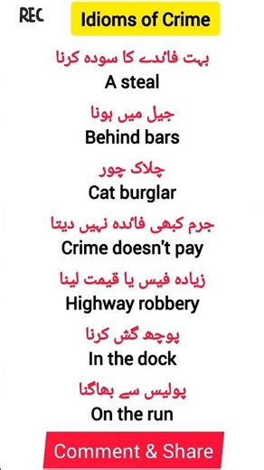 idioms in english | part-13 | english idioms in urdu #idioms #conversation #english