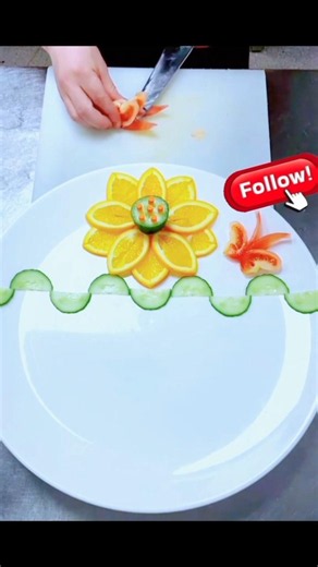 Beautiful Fruit & Vegetable Plating Ideas for Guests | Easy & Creative Food Decoration
