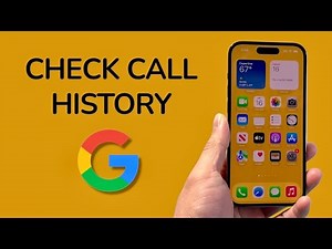 How To Check Call History On Google Account