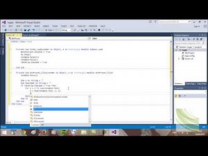 Membuat program enskripsi dan deskripsi menggunakan visual basic.net