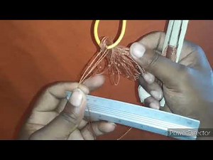 Como hacer el inició de una atarraya