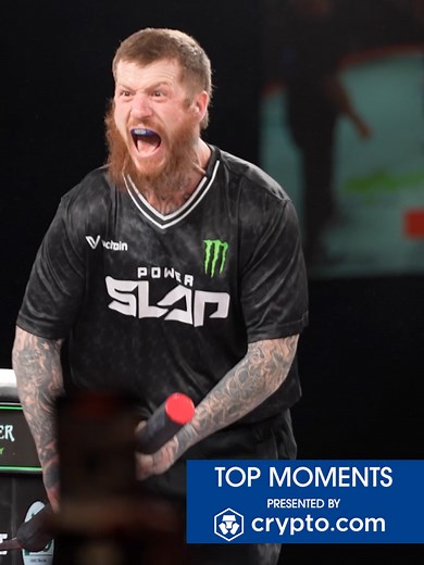 Intensity brought 😡 KO Chris secured his sixth KO at #PowerSlap12 • Sign up for a Crypto.com App account using code “POWER” • Complete a purchase of Cryptocurrency of at least $50 in a single transaction • Reward: $15 worth of CRO [ B2YB @crypto.com ] #fyp #slap #powerslap #eat #ko