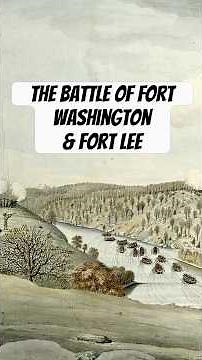 (12) The Battles of Fort Washington & Fort Lee 250 Years Ago #revolutionarywar #americanrevolution