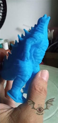 Godzilla Impresion 3d Plastico Pla Lista Para PIntar #godzilla #monsterverse