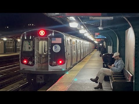 [BMT Jamacia Line] R179 (M) train at Lorimer Street