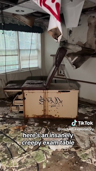 Exploring an Abandoned Hospital with a Rainbow Room