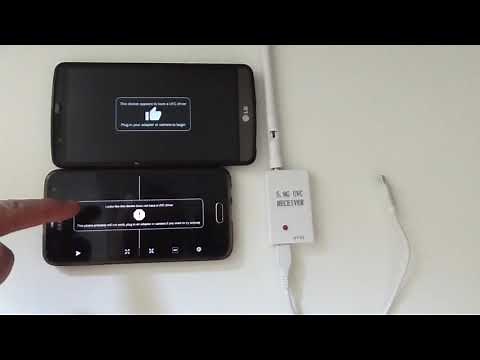 Will a 5.8G UVC Receiver work on my Android Phone?