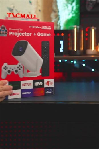 P30 MAX 1080P Smart Projector for Gaming and Presentations