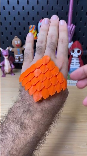 3D Printed Dragon Scale Fabric | Best Things to 3D Print