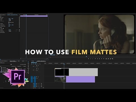 How To Use Film Mattes - Edit Tutorial