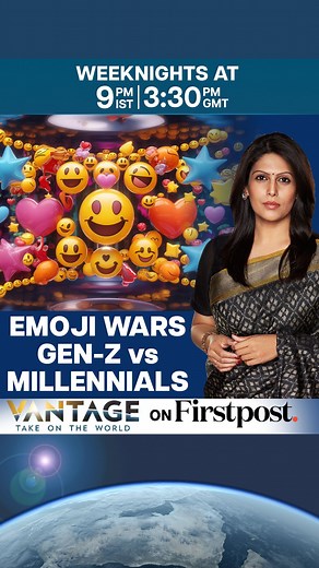 9.3K views · 172 reactions | #VantageReels: Decoding Emojis: Are you using Emojis Wrong? | Vantage with @palkisharmaupadhyay #VantageOnFirstpost | Firstpost | Facebook