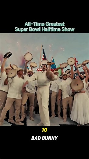 Super Bowl Halftime Shows #superbowl #superbowlhalftimeshow #superbowl2026 #song #fyp