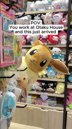 #Eevee Super Plush Toy (12 Inches) now available at Otaku House! #pokemon #plush
