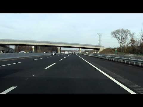 New Jersey Turnpike (Exits 6 to 7A) northbound (Car Lanes)
