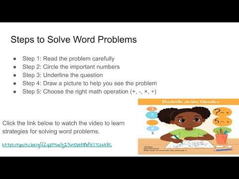 Solving Word Problems Math Stories for 2nd Grade